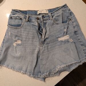 Abercrombie Dad shorts 6/28 Curve love